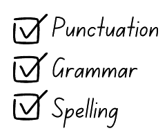 punctuation grammar spelling proofreading services positive dyslexia